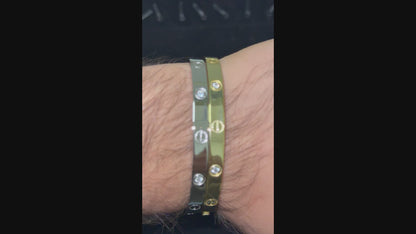 Silver Cartier Bracelet.